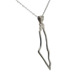 Palestine Silhouette Necklace